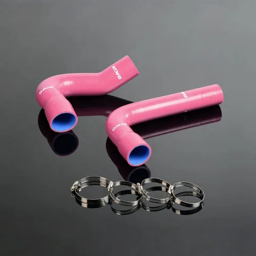 Vista 12 de Kit de manguera de refrigerante de silicona G-PLUS con abrazaderas compatible con FORD MUSTANG GT/GTS/SVT V8 1994-1995 (Negro 2 piezas)