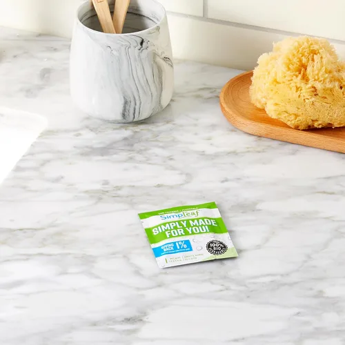 Vista 10 de Simpleaf Toallitas húmedas desechables de aloe vera, ecológicas, sin parabenos y alcohol, hipoalergénicas y seguras para pieles sensibles, fórmula