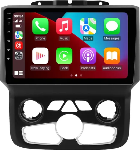 Vista 10 de DUDUAUTO DUDU4 - Radio estéreo para Dodge Ram 1500 2500 3500 2013-2019 CA automática 8 núcleos 4+64 GB radio de coche, unidad principal de pantalla