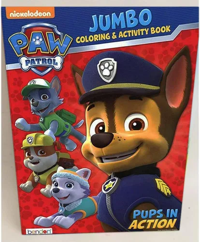 Libros para colorear de Paw Patrol - Paquete de 2