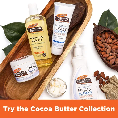 Vista 7 de Crema concentrada de terapia diaria de la piel con fórmula de manteca de cacao Palmer's, 3.75 onzas