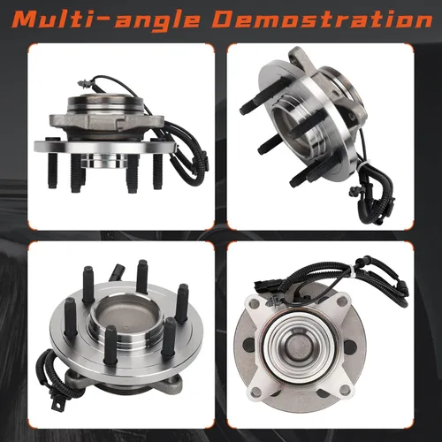 Vista 5 de DRIVESTAR 515143 Cojinete de rueda delantera y conjunto de cubo compatible con Lincoln Navigation 2011, 2012, 2013, 2014, Ford F-150/Expedition