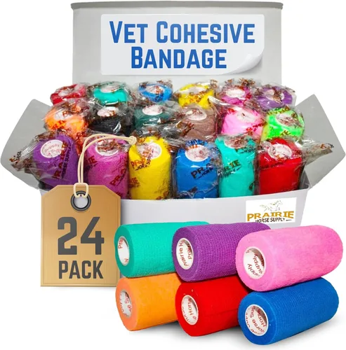 Vista 32 de Cinta adhesiva para veterinarios (negro) (paquete de 2) (2 pulgadas x 15 pies), autoadhesiva, adherente, cohesiva, flexible, autoadhesiva, rollo