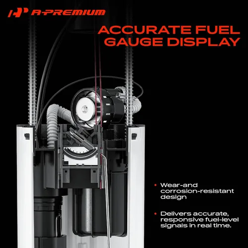Vista 5 de A-Premium Conjunto de módulo de bomba de combustible eléctrica con unidad de envío compatible con Chrysler 200 2015-2016 y Jeep Cherokee 2014-2016