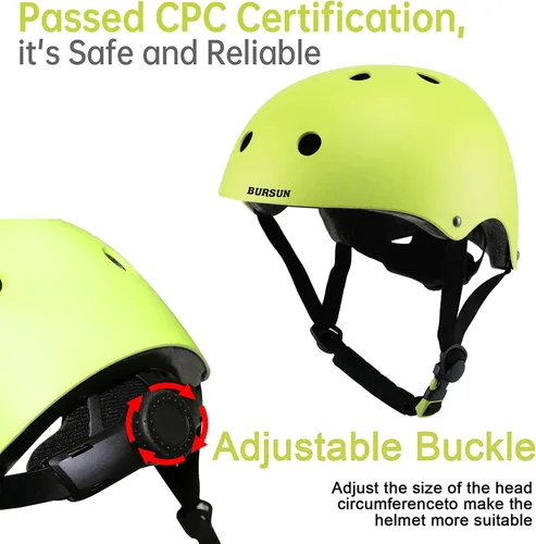 Vista 4 de Casco de bicicleta para niños con ventilación y ajustable, para niños de 2 a 8 años, casco multideportivo para bicicleta, patinaje, scooter, 5