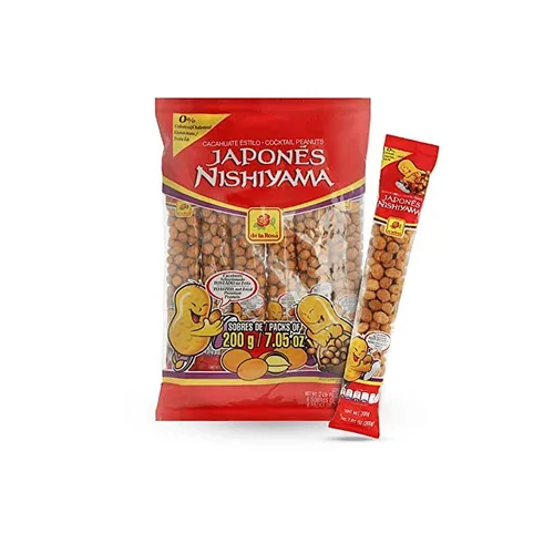 De la Rosa Cacahuetes de cóctel japonés Nishiyama (84.66 oz 12 unidades)