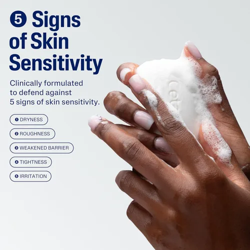 Vista 8 de Cetaphil - Barra de limpieza suave, 4.5 onzas (paquete de 6), barra de limpieza nutritiva para pieles secas y sensibles, no comedogénica