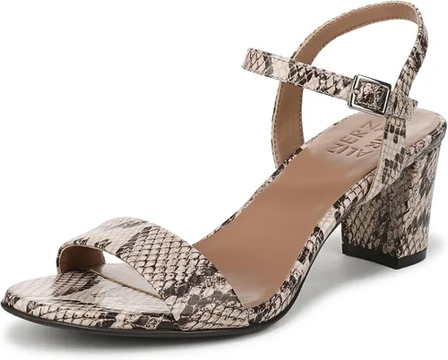 Vista 16 de Naturalizer Sandalias de tacón Bristol para mujer Patente de guepardo con estampado animal