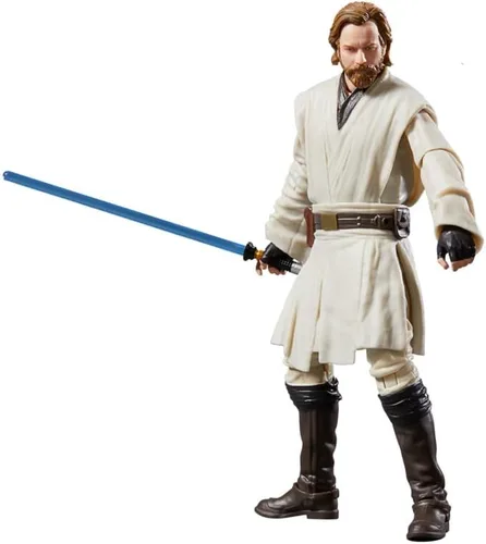 Vista 5 de Star Wars: Obi-Wan Kenobi Black Series Obi-Wan Kenobi Figura de acción exclusiva [Leyenda Jedi]