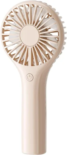 Vista 10 de TriPole Mini ventilador portátil de mano potentes, funciona con pilas, ventilador recargable, velocidad ajustable, ventiladores de pestañas pequeñas