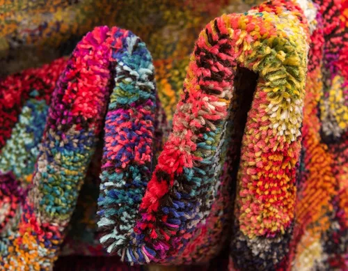 Vista 8 de Rugs.com Sevilla Collection - Alfombra mediana de 2 x 3 pies, perfecta para entradas, cocinas, rincones de desayuno, piezas de acento