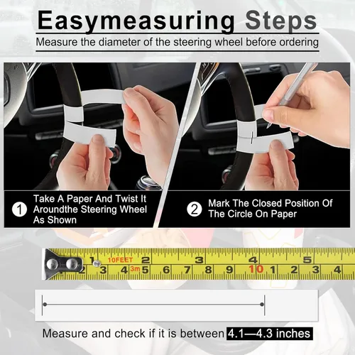Vista 2 de JUSTTOP Escritorio de Volante de Coche para Laptop, Accesorios Multiusos de Coche para Viajes, Bandejas de Soporte de Asiento de Coche para Comer