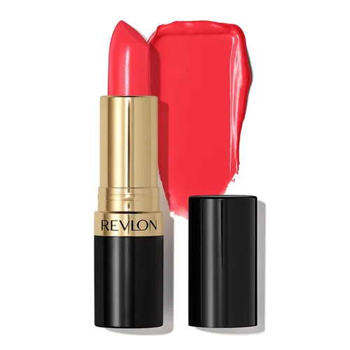 Vista 61 de Revlon Lápiz labial, Lápiz labial Super Lustrous, Fórmula Cremosa Para Labios Suaves y de Aspecto Más Lleno, Sensación Hidratada, Really Red (006)