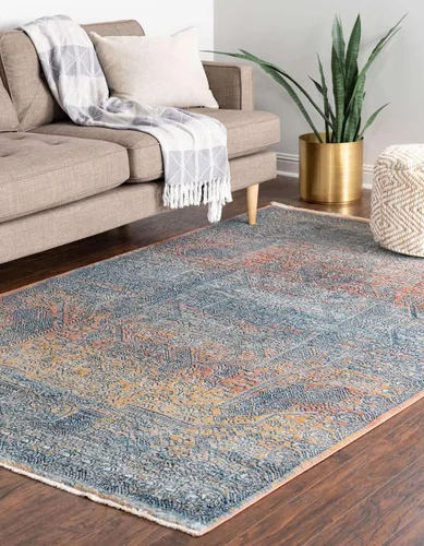 Vista 3 de Rugs.com Newport Collection - Alfombra mediana de 2 x 3 pies, perfecta para entradas, cocinas, rincones de desayuno, piezas de acento