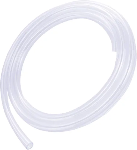 Tubo de Silicona 3/32"(2mm) DI x 5/32"(4mm) DE Transparente Flexible Tubo de Goma de Silicona Agua Aire Manguera Tubo Transparente (3.3ft / 1m；2 x