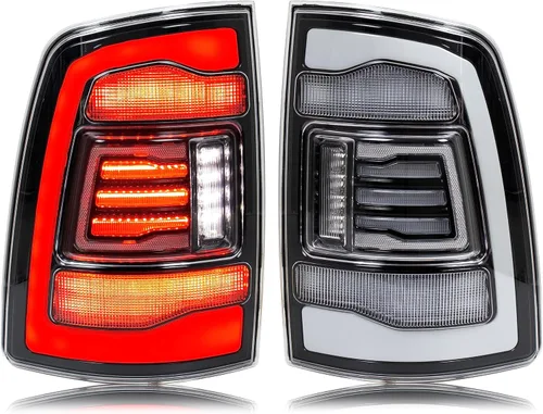 Vista 6 de inginuity time Luces traseras LED blancas transparentes para Dodge RAM 1500 2009-2018 y 2010-2018 RAM 2500/3500 Facelift 4ª generación Lámparas