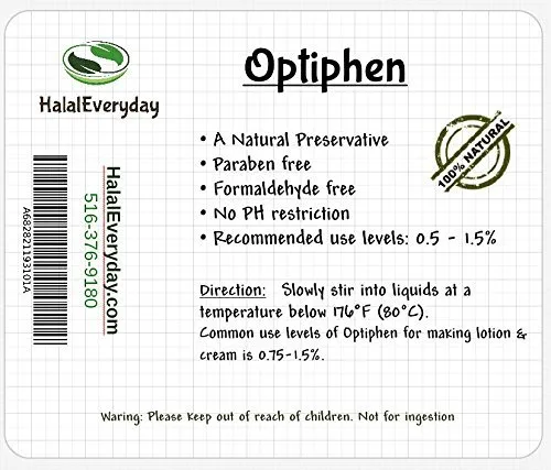 Conservante natural soluble en aceite (Optiphen) – 4 onzas – amplio espectro – sin parabenos – Sin formaldehído – Ideal para hacer jabón, loción,