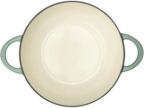 Vista 6 de Cuisinart CI5528-2SG - Juego multiusos 2 en 1 (sartén multiusos de 4 cuartos de galón y sartén para parrilla de 11 pulgadas), verde salvia