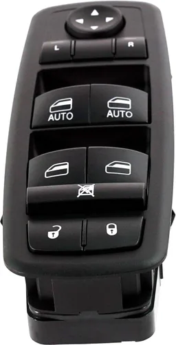 Vista 5 de Garage-Pro Interruptor de elevalunas eléctrico de repuesto para Volkswagen Routan 2009-2012, negro con asistencia de puerta eléctrica que reemplaza