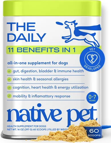 Vista 13 de Native Pet The Daily Dog Vitaminas y suplementos - Multivitamínico para El diario