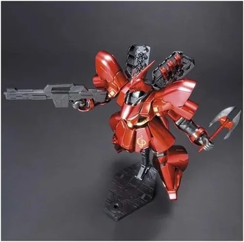 Vista 3 de Sazabi Metálico Revestimiento Ver Mobile Suit Gundam HGUC 1/144 Modelo Kit