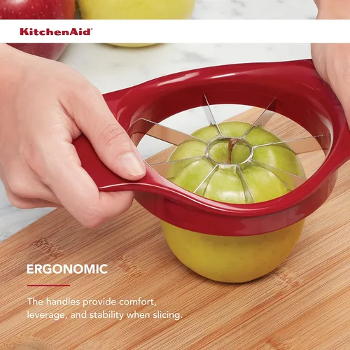 Vista 4 de KitchenAid KE305OHERA Cortador de frutas clásico, talla única, rojo