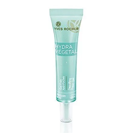 Yves Rocher Hydra Vegetal Gel fresco hidratante antifatiga, 0.5 fl oz./0.5 fl. oz.