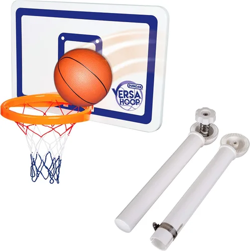 Vista 21 de Duncan Toys VersaHoop - Kit de aro XL de minibasket para uso en interior/exterior, aro de gran tamaño, pelota duradera, gancho de puerta, juego