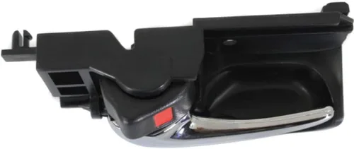 Vista 5 de Manija de puerta para Toyota Corolla 2003-2008 lado del conductor Interior Delantero Palanca cromada con botón de bloqueo de puerta