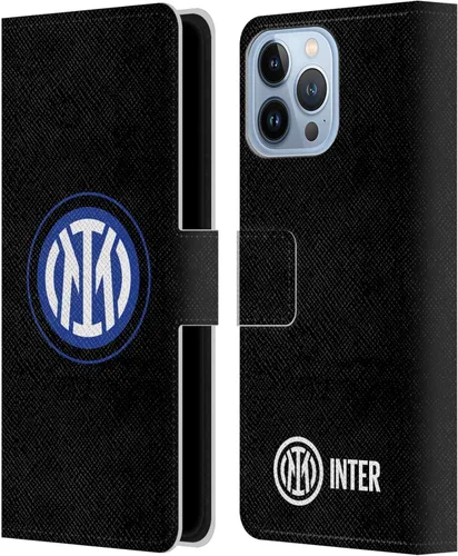 Vista 108 de Head Case Designs Officially Licensed Inter Milan Flag Badge Leather Wallet Case Compatible with Apple iPhone 7 Plus/iPhone 8 Plus