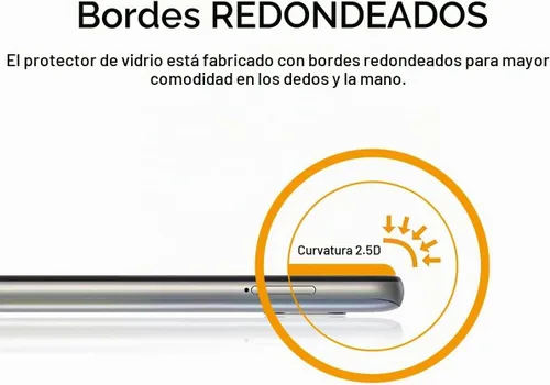 Vista 2 de Supershieldz Protector de pantalla de vidrio templado diseñado para Motorola (One 5G Ace) / One 5G UW Ace, antiarañazos, sin burbujas