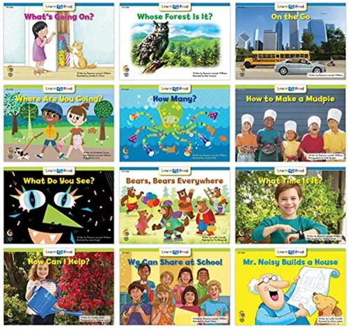 Enseñanza Creativa Aprender a Leer Paquete Variedad 5 Lectura Guiada Nivel C-D (Habilidades de fonía, Palabras a la Vista, Palabras de Vocabulario,