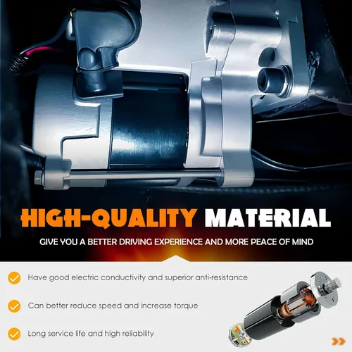 Vista 5 de Arranque 1.8L 1.8 para Mercedes Benz C230 2003 2004 2005 1.8L, para C250 2012 2013 2014 2015 1.8L, para SLK250 2012 2013 2014 1.8L, 410-24201