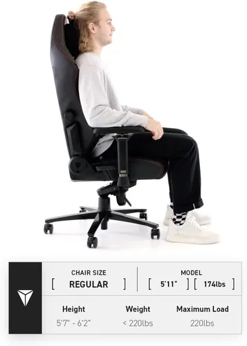 Vista 6 de Silla de juegos Secretlab Titan Evo Artic White - Silla de computadora ergonómica y cómoda con reclinación, con apoyabrazos 4D, almohada magnética