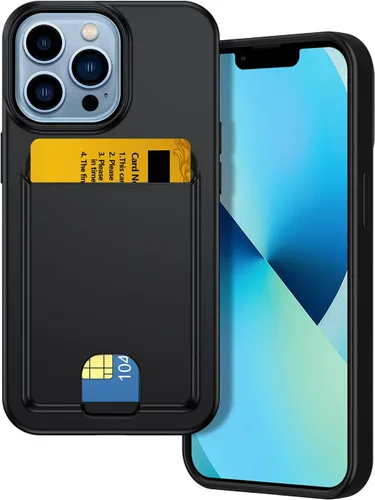 Vista 87 de Petocase para iPhone Air Funda con Billetera Ranura para Tarjetas Ultra Delgada Flexible TPU Gel Goma Suave Silicona Protectora para Apple iPhone 17