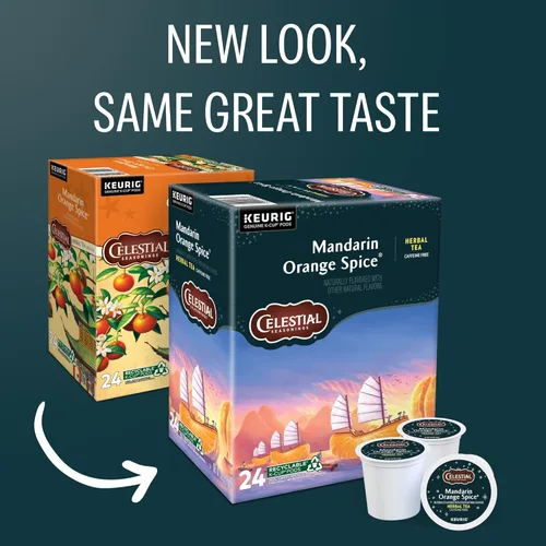 Vista 2 de Celestial Seasonings - Té de hierbas con canela y manzanas, 24