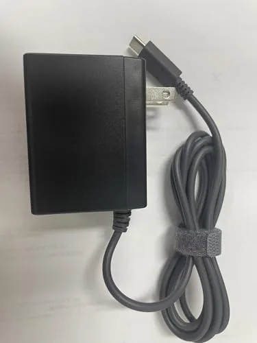 Vista 8 de Charger for Nintendo Switch, 45W AC Adapter, 20V2.25A Fast Charging with 5FT USB-C Cable Compatible with LiteOLEDSteam DeckPlayStation Portal