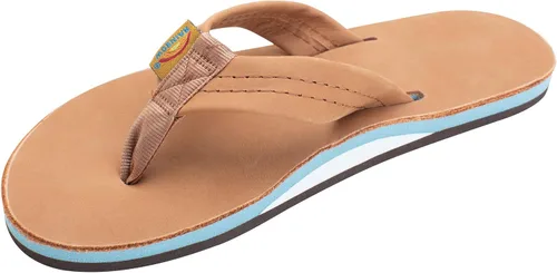 Vista 14 de Rainbow Sandals - Sandalias de cuero de primera calidad para mujer Cafe