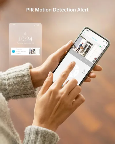 Vista 5 de SAFEVANT Cámara de seguridad celular 4G LTE más panel solar y tarjeta SIM (Verizon AT&T T-Mobile), visión panorámica 360 de visión nocturna a