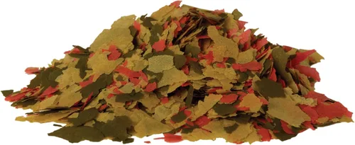 Vista 3 de Tetra Goldfish Flakes, dieta nutricionalmente equilibrada para peces de acuario, copos enriquecidos con vitamina C, 7.06 onzas