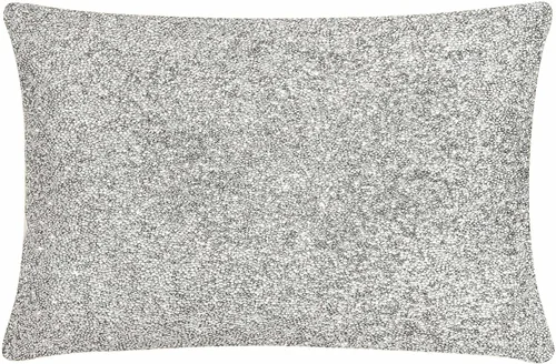 Vista 10 de Almohada luminosa completa, diamantes de imitación brillantes, terciopelo suave, inserto de plumas, funda lavable, acento de decoración del hogar