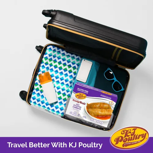 Vista 6 de KJ Poultry Comidas Preparadas Kosher - Pollo, Carne de Res y Pescado Salmón (Paquete de 14 Variedades) Entrada Preparada Completamente Cocida