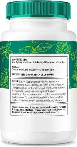 Vista 3 de rize labs Puravive - Cápsulas de pérdida de peso, píldoras exóticas de arroz para aumentar los niveles de BAT y energía, cápsula de desintoxicación