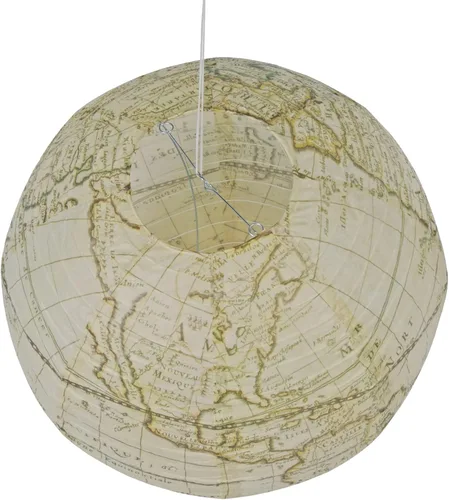 Vista 5 de Beistle Bon Voyage Around The World - Decoraciones de fiesta con temática de viaje, 3 linternas de papel colgantes