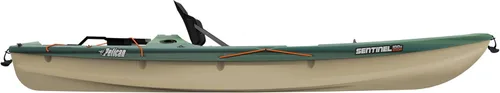 Vista 3 de Pelican Sentinel 100X - Angler Sit on top Fishing Kayak - Lightweight - Ergolounge™ Seating System