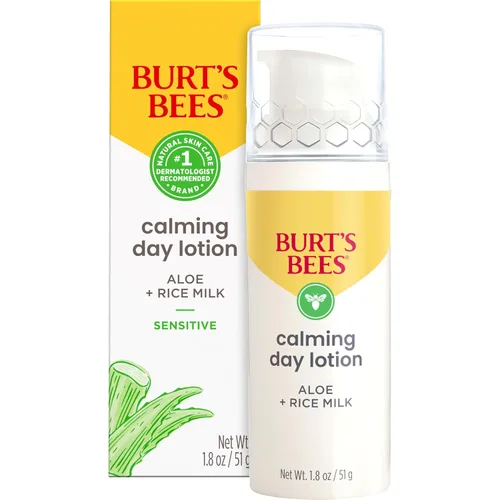 Vista 18 de Burt's Bees Limpiador suave en crema con aloe para pieles sensibles, 98.9% de origen natural, 6 onzas