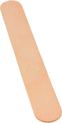 Vista 2 de Ever Ready First Aid Depresores de lengua de madera de 6 pulgadas, médicos, para todo propósito, manualidades, 100