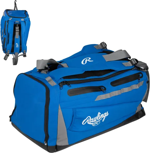 Rawlings | Mochila híbrida MACH/bolsa de equipo de lona | Béisbol y Softbol | Varios colores Real