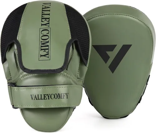 Vista 8 de Valleycomfy - Manoplas de boxeo para puñetazos, almohadillas de boxeo para guantes para hombres, ideal para entrenamiento de boxeo, kickboxing