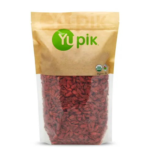Vista 5 de Yupik Bayas de Goji secas naturales, 1 libra (16 onzas), sin gluten, sin OGM, frutas secas, bayas de lobo, sin azúcar añadido, superalimento, alto